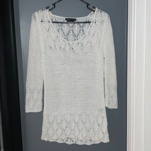 NWT! BCBG White Blouse